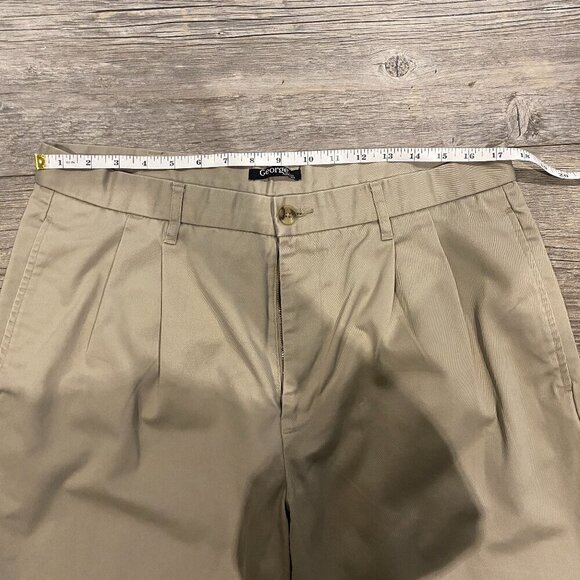 George Khaki Pants Beige Size 38 - Picture 8 of 10